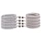 Hausen 144-Inch Stainless steel Washing machine connector 12FT - Elbow, Washing Machine Supply Line, 4PK HA-WM-104-2 - alternate 1